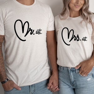mr and mrs shirt, mr and mrs, just married shirt, honeymoon shirt, wedding shirt, wife and hubs shirts