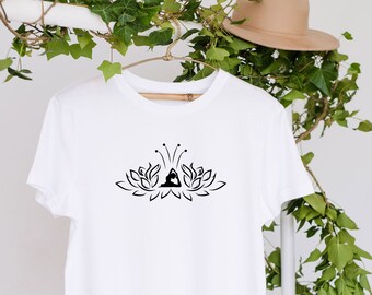 Yoga Shirt, Meditation Shirt, Relax Shirt, Workout Shirt, Yoga Lover Gift, Motivational Shirt, Mandala Shirt, Positive Shirt