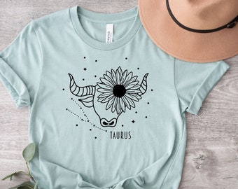 Camicia Toro, Camicia Astrologica, Segno di Nascita Toro, Camicia Segno Zodiacale, Regalo di Compleanno Toro, T-shirt Oroscopi, T-shirt Toro Unisex