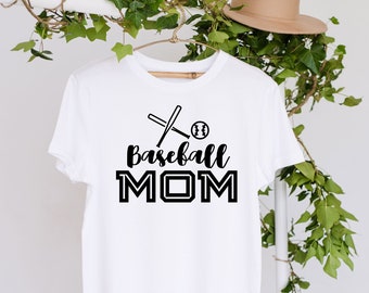 Baseball Mom Shirt, Baseball Mom Life, Sports Mom Shirt, Custom Baseball Tee, Gift For Mom, Funny Sports Mom Shirt