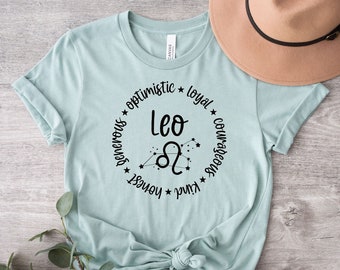 Leo Shirt, Astrology Shirt, Leo Birth Sign, Zodiac Sign Shirt, Leo Birthday Gift, Horoscopes Tee, Unisex Leo Tee, Leo Gift