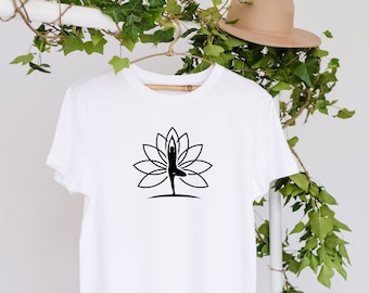 Yoga T-Shirt, Meditation Shirt, Relax Shirt, Workout Shirt, Yoga Lover Gift, Motivational Shirt, Yoga Lover Shirt, Namaste Shirt