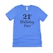 Chapter 21 Shirt, 21st Birthday Crew T-shirt, 21st Birthday Party Tee ...