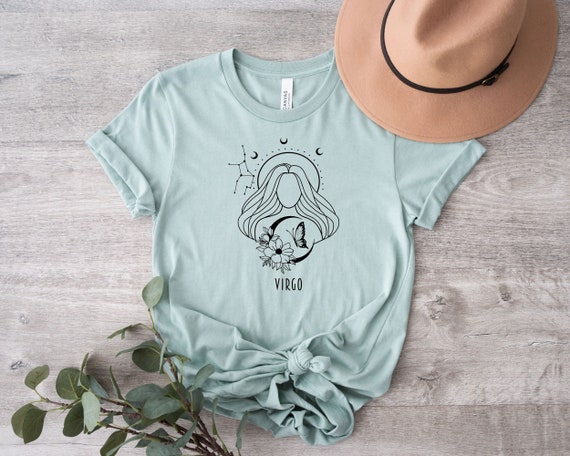 Virgo Shirt, Astrology Shirt, Virgo Birth Sign, Zodiac Sign Shirt, Virgo Birthday Gift, Horoscopes Tee, Unisex Virgo Tee