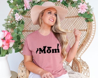 Camicia mamma gatto, camicia amante animali domestici, regalo alla mamma, camicia gatto, T-shirt mamma gatto, regalo amante gatto