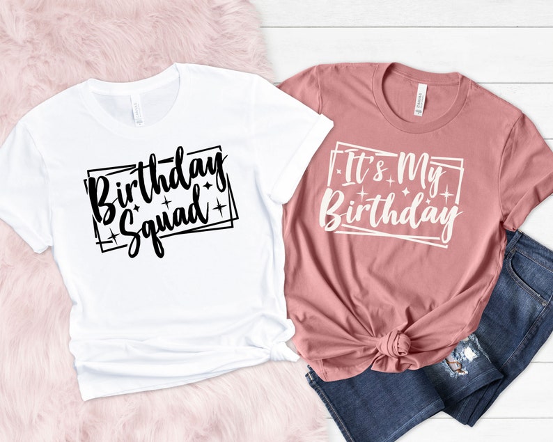 It's My Birthday Shirt Birthday Crew Shirt Birthday Etsy