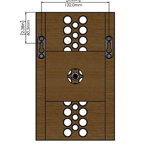 Applique murale en bois Dorotea Applique murale en chêne Lampes en bois massif Ampoule LED incluse image 9