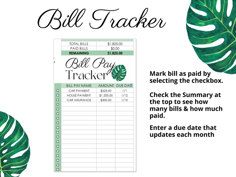 Excel-budgetmallplanerare Veckolön Digitalt kalkylblad Personlig ekonomi Google Sheets bild 5