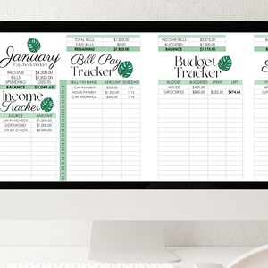 Excel-budgetmallplanerare Veckolön Digitalt kalkylblad Personlig ekonomi Google Sheets bild 10