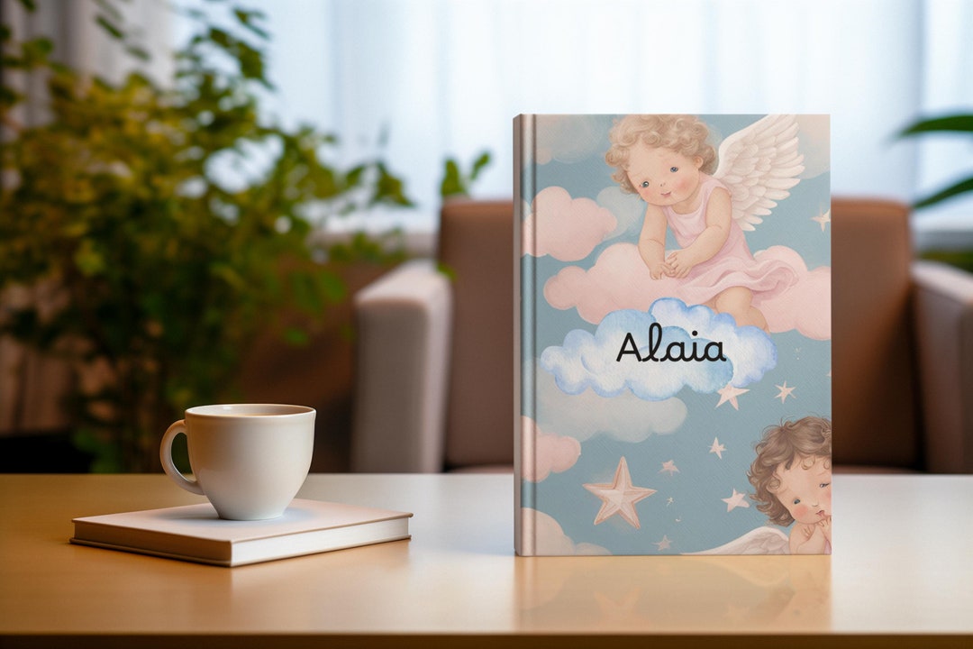 Angels Personalized Journal Hardcover,custom Notebook for Women, Angels ...