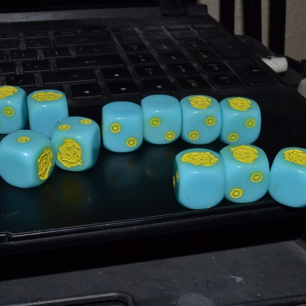 Fallout Nuka cola 2d20 dice 6x d6