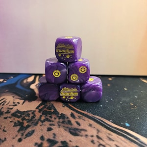 Fallout Nuka cola 2d20 dice 6x d6
