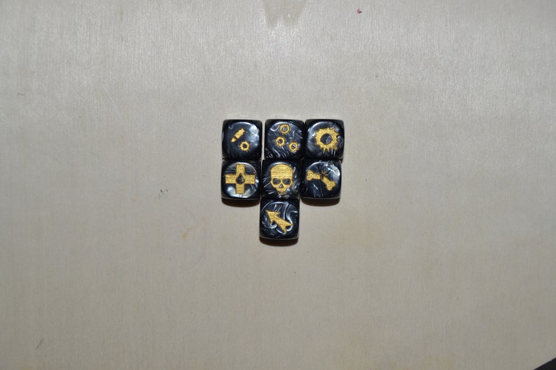 Necromunda Extra Dice includes Scatter Dice image 1