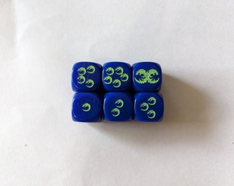 space bug swarm Dice x 12