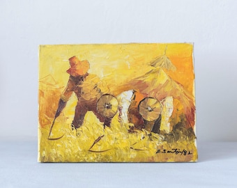 Original Oil Painting Signed by J. Medina - Etsy