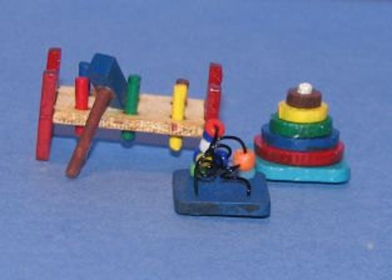 112 Miniature Baby Toys Kit/ Dollhouse Miniature Toy Etsy