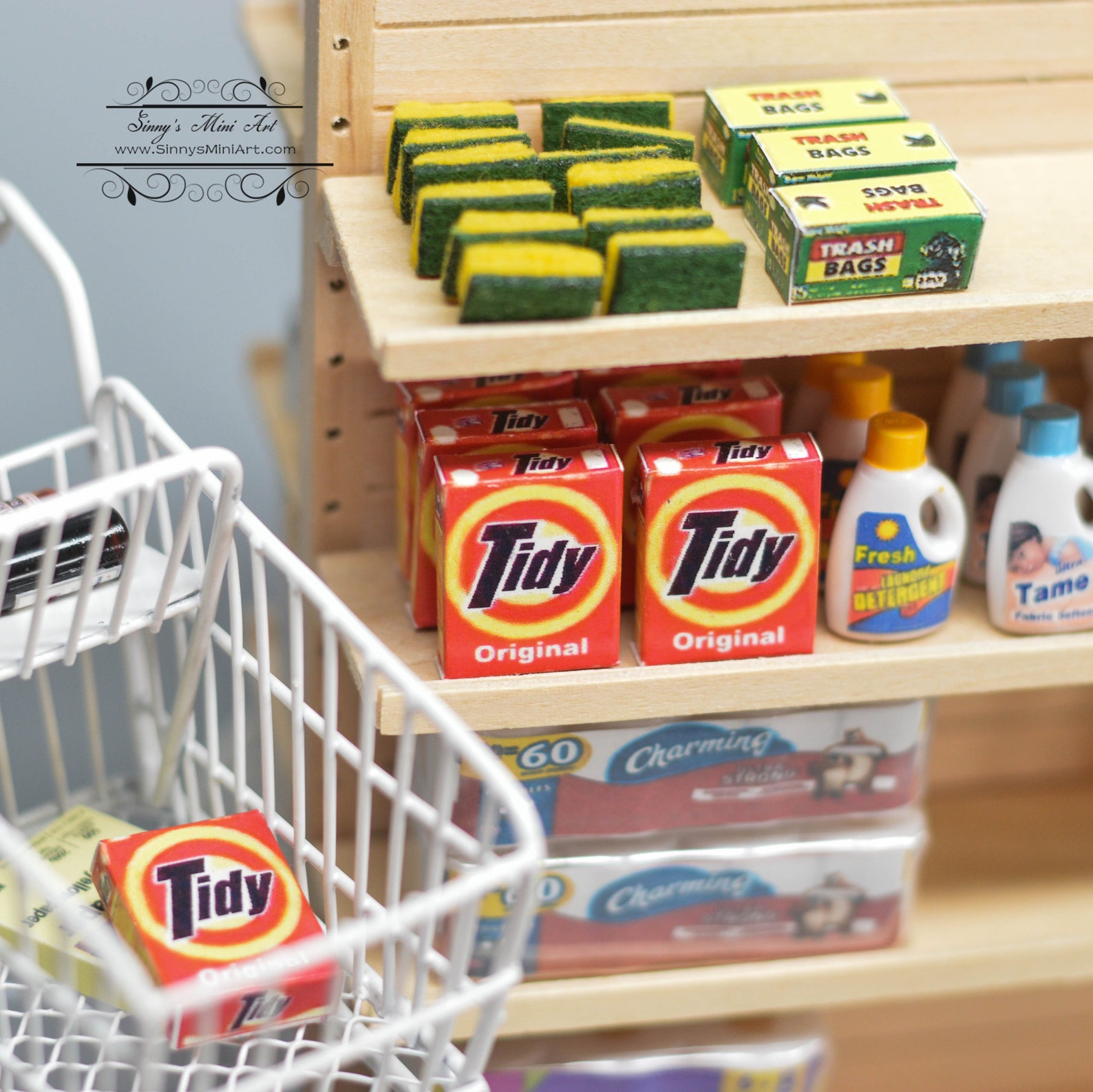 112 Dollhouse Miniature Laundry Detergent/ Miniature Laundry Etsy