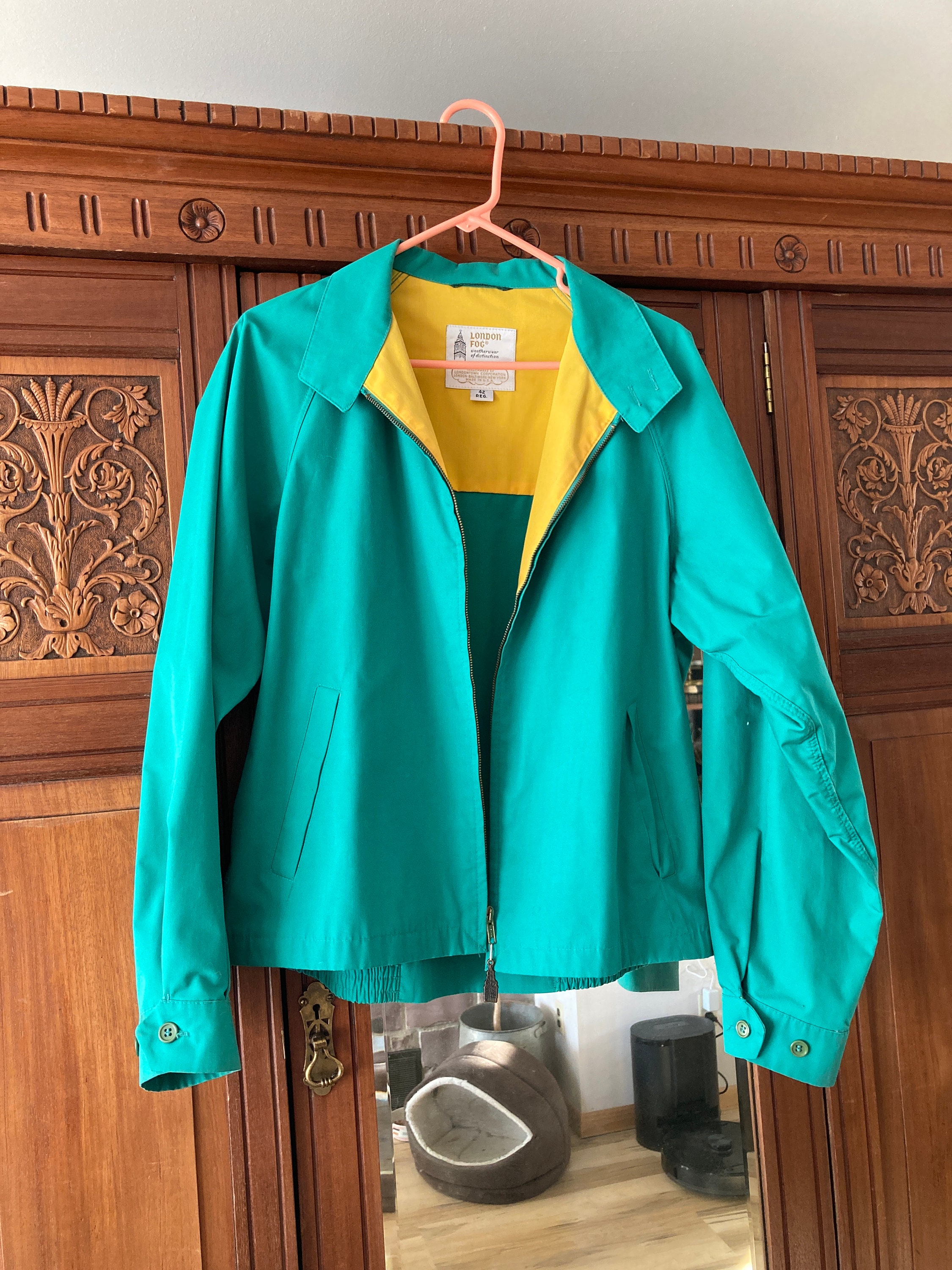 London fog sophia long raincoat best sale