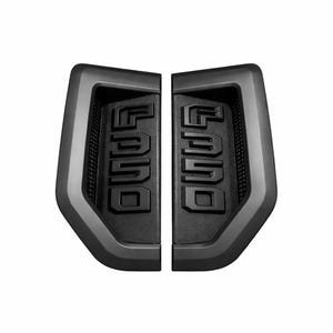 Reemplazo de emblemas/insignias de guardabarros F350 2017-2022 (negro mate)