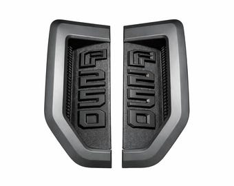 Pair) Set F250 Powerstroke International for 05-07 Fender Badges