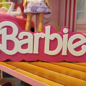 Bar vertical rose Barbie toile de fond joyeux anniversaire fille décoration  de f