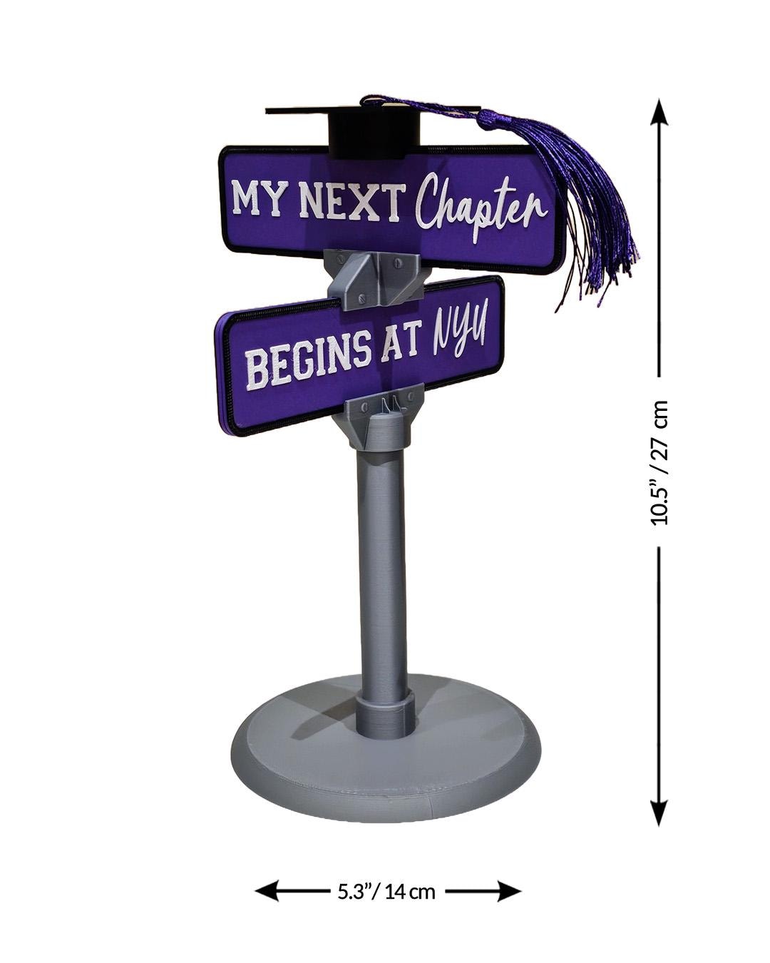My Next Chapter Begins at Sign | Graduation Table Sign | Grad ...