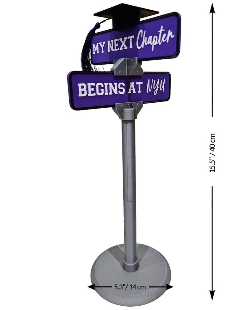 My Next Chapter Begins at Sign | Graduation Table Sign | Grad ...