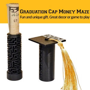 Puzzle di laurea, porta soldi regalo di laurea, regalo labirinto di soldi, cappello da laureato, idee regalo di laurea per lui e lei, regalo divertente unico