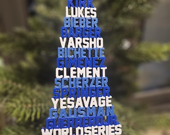 Décoration des Jays de Toronto, 2025 Décoration pour arbre de Noël des Jays