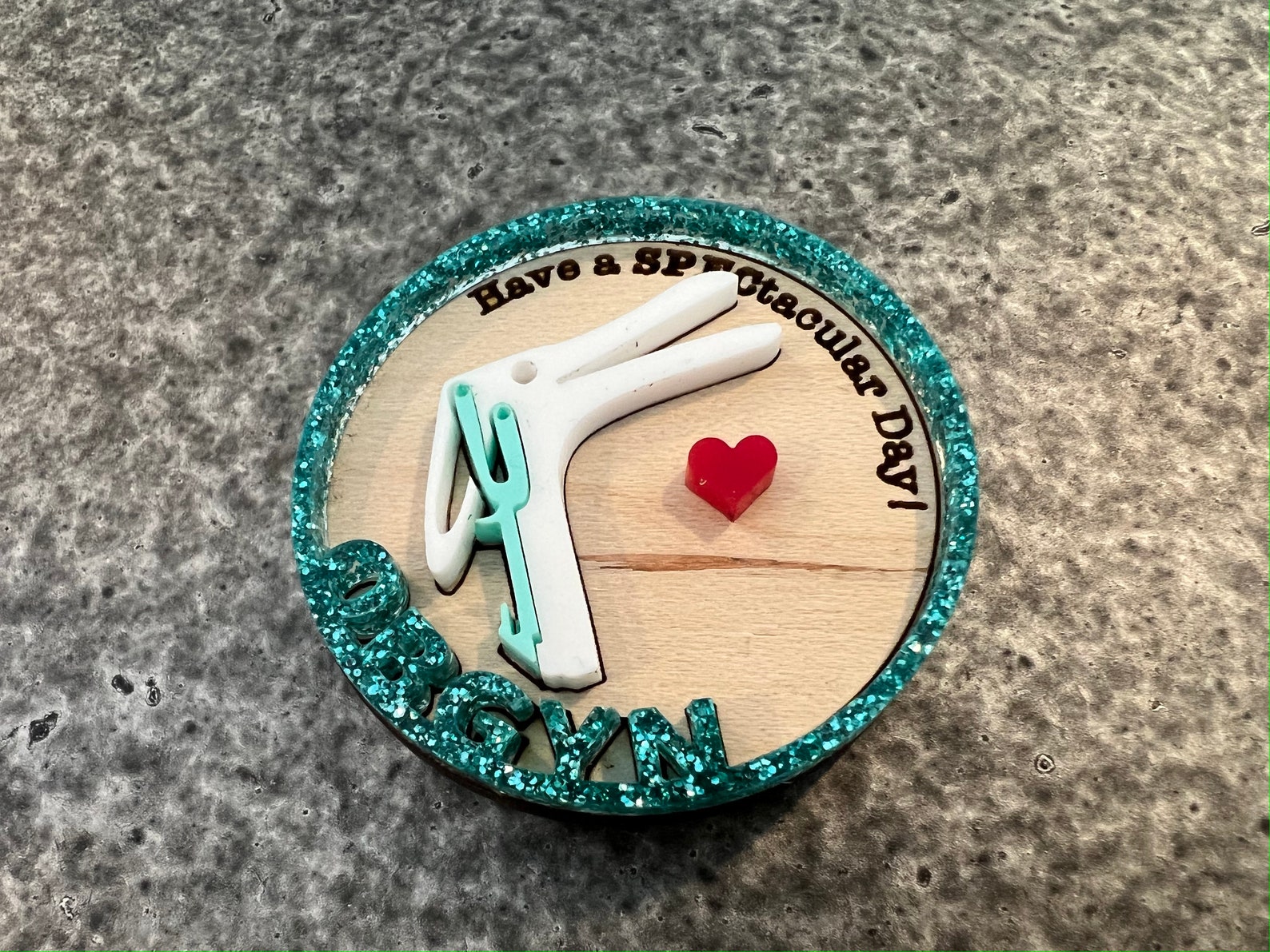 OBGYN & Subspecialties Happy Speculum Badge Reel or Magnet - Etsy