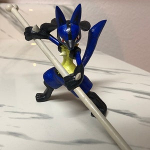 Lucario 3D-geprinte harsfiguur