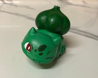 Winking Bulbasaur 3D printed Resin Figure