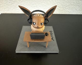 Personalized Eevee Office Worker 3D Model
