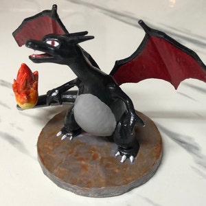 Glurak 3D gedruckte Harz Figur
