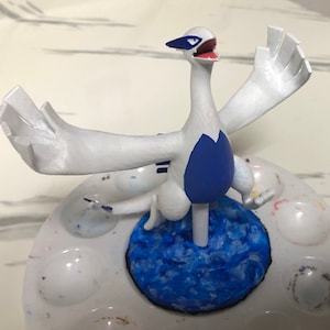 Lugia 3D-geprinte harsfiguur