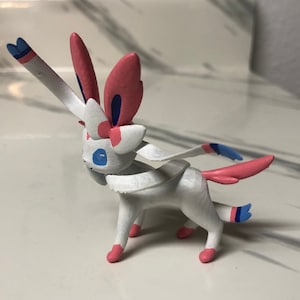 Sylveon 3D geprinte Resin Figuur