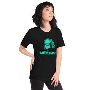 Nandolorian | Tatis x Mandalorian | Black and Mint Padres Mashup Tee