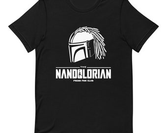 Camiseta Nandolorian / Tatis x Mandalorian / Padres Mashup en blanco y negro