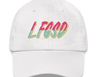 Gorra blanca de papá de los Padres de LFGSD