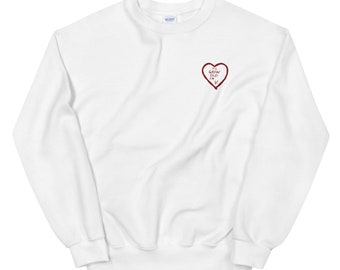 Amor perseverante / envejecer en Crewneck