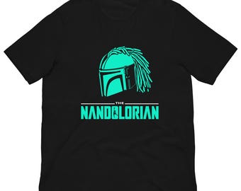 Camiseta Nandolorian / Tatis x Mandalorian / Padres Mashup negro y menta
