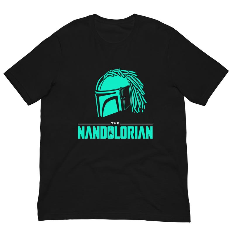 Nandolorian | Tatis x Mandalorian | Black and Mint Padres Mashup Tee
