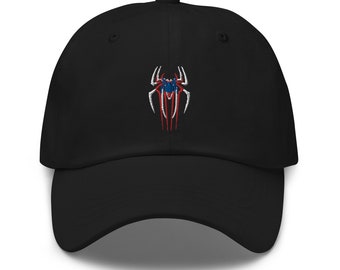 Sombrero de papá de Spider-Men bordado