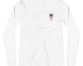 3 Araña bordada manga larga