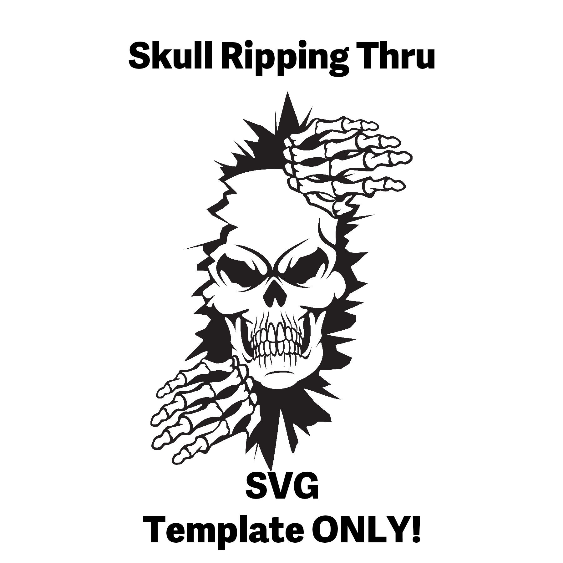 Skull With Middle Fingers Auto Accent Decal Skulls Car Vinyl -  Sweden