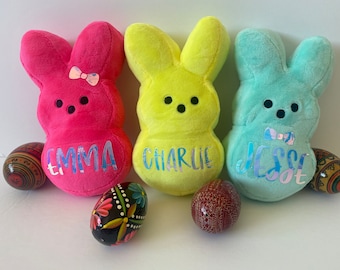 Personalized Peeps Bunnies