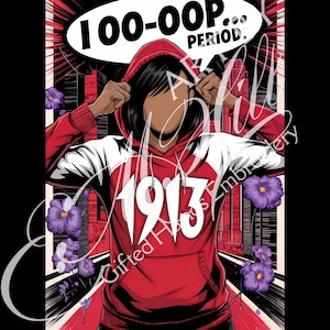 I OO-OOP... PERIOD 2 Delta Sigma Theta Inspired Digital Art Bundle - Phone Backgrounds, Posters, and More
