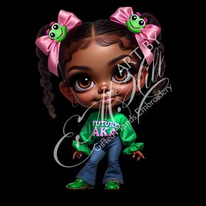 Future AKA Digital Download - Bold Alpha Kappa Alpha Inspired Art