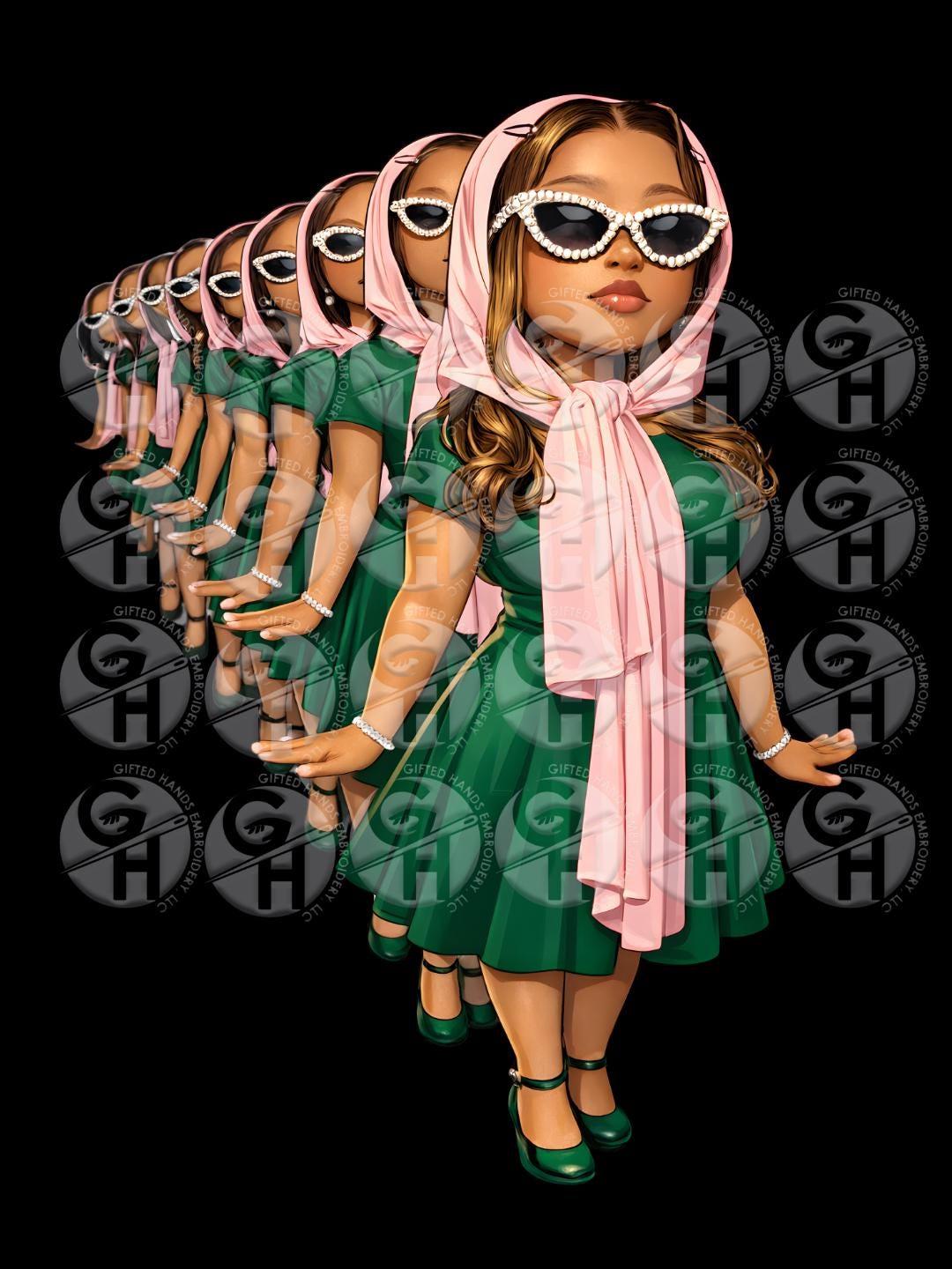 Aka Pink and Green Dress - Etsy Aka Pink and Green Dress - Etsy