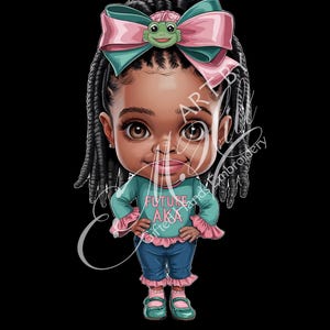 Future AKA Digital Artwork - Alpha Kappa Alpha Inspired Graphic Design